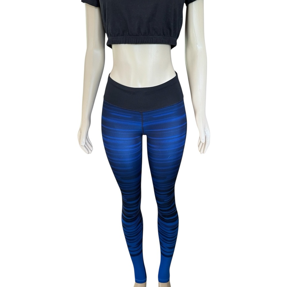 GAP Women's Black and Blue Leggings